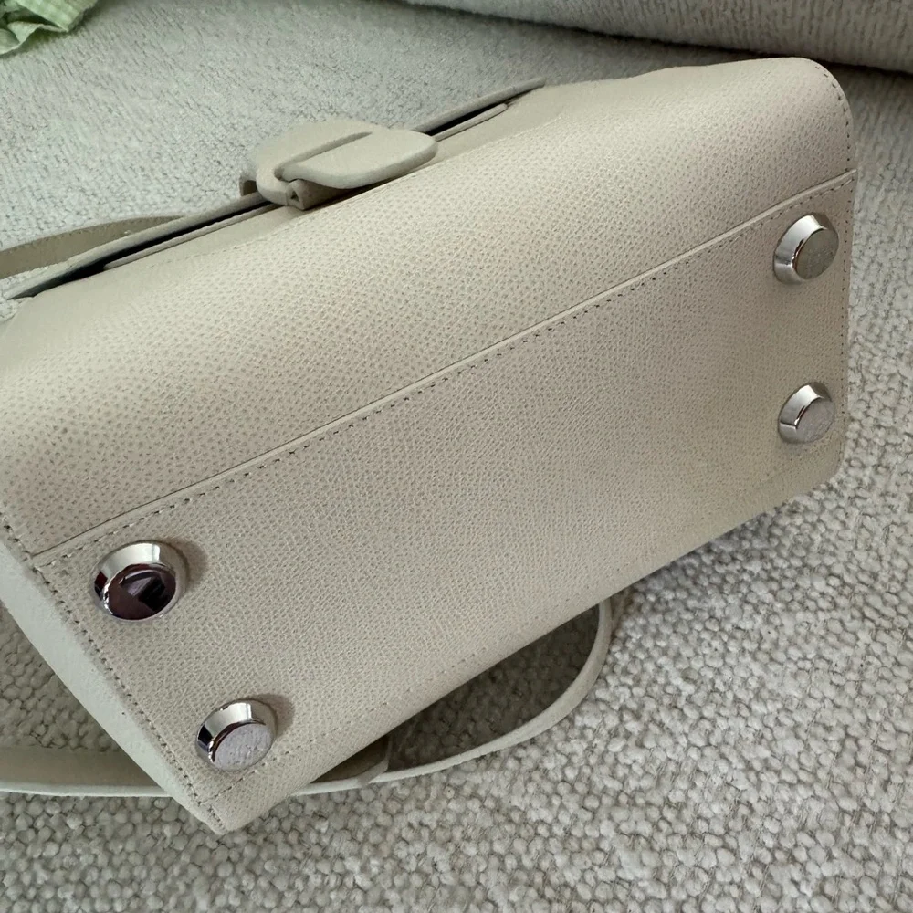 Senreve Mini Maestra - cream perfect condition pebbled leather